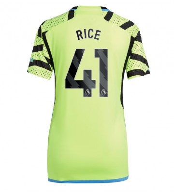 Arsenal Declan Rice #41 Replica Away Stadium Shirt for Women 2023-24 Short Sleeve